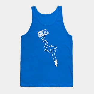 Retro Audio Cassette Tape Swing Tank Top